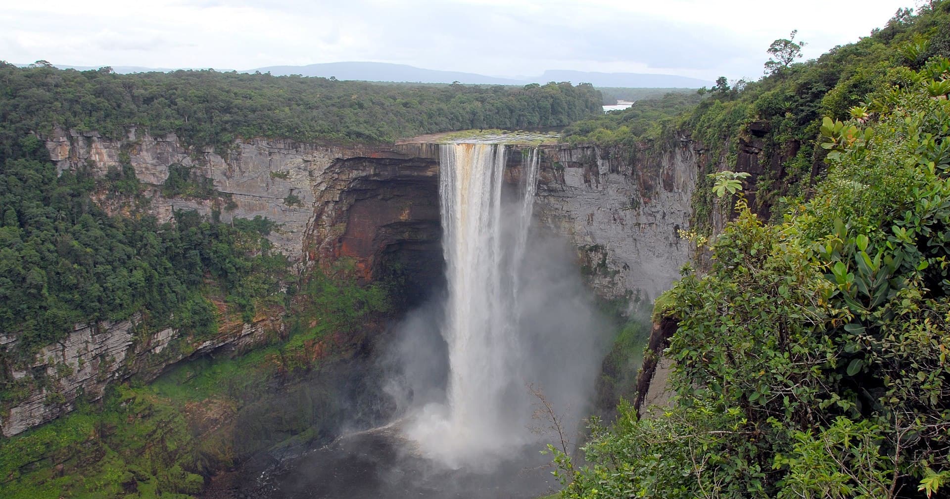 Kaieteur Falls on the Potaro River, Guyana